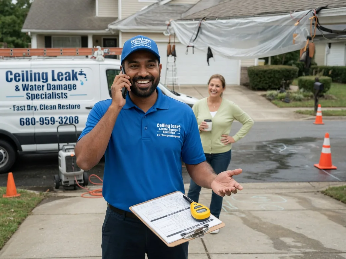 Ceiling Leak Cleanup Carle Place, NY FAQs